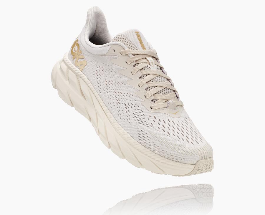 Hoka One One Hardloopschoenen Dames - Clifton 7 - Wit - CQ3047569